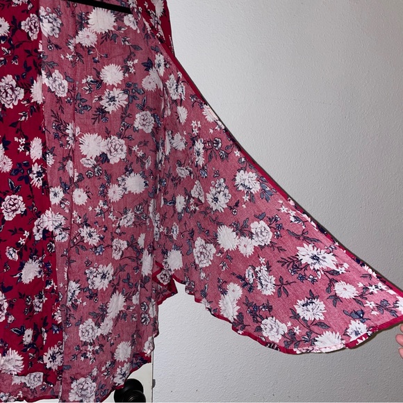 Torrid Floral kimono size M/L - Picture 10 of 12